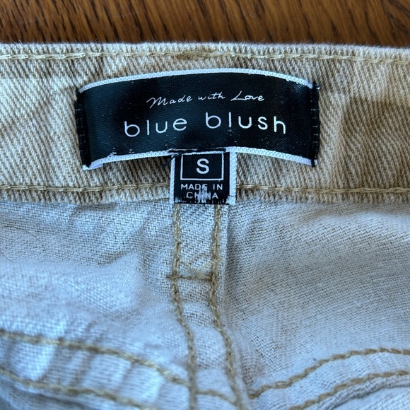 Tan Checkered Jeans, Size Small, LAST CHANCE - Picture 4 of 4